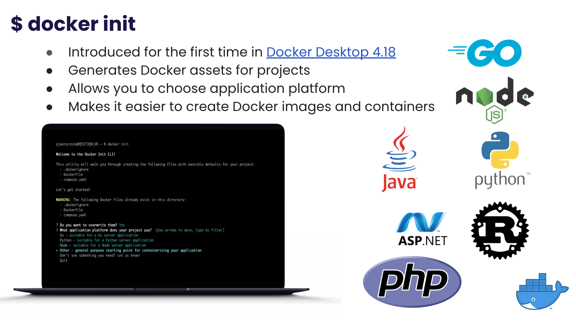 docker init intro